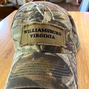 Camouflage, hat or lid one-size-fits-all, made by J hat, good winter lid